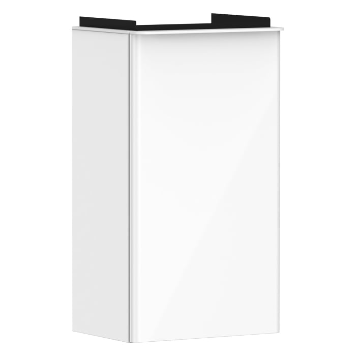 hansgrohe Xelu Q Waschtischunterschrank 34 x 60,5 cm, 1 Tür mit Anschlag rechts, Griff mattweiß