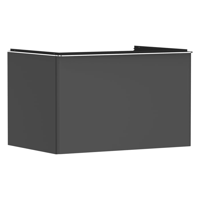 hansgrohe Xelu Q Waschtischunterschrank für Konsole 78 x 48,5 cm, 1 Schubkasten, Griff chrom
