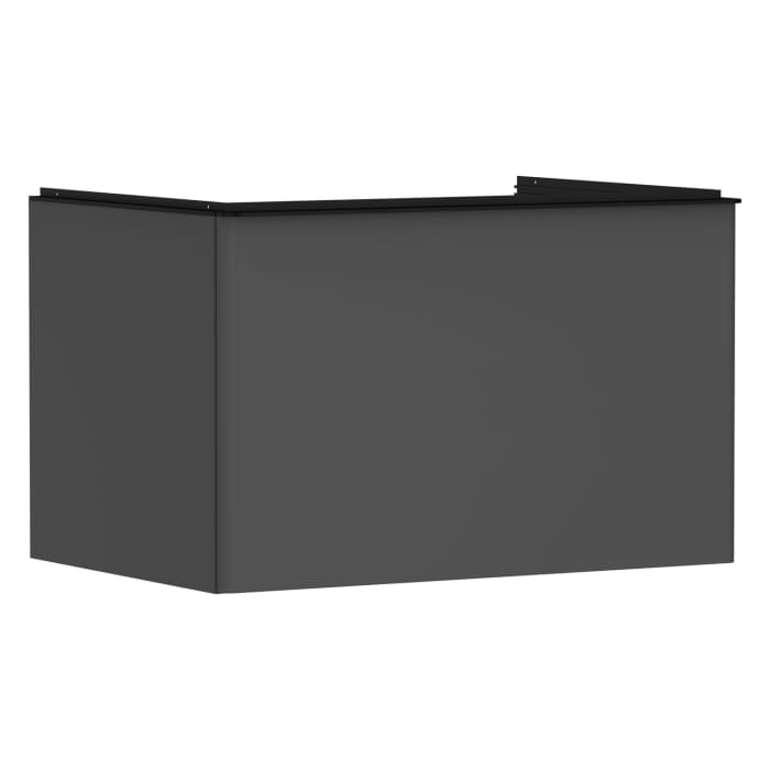 hansgrohe Xelu Q Waschtischunterschrank für Konsole 78 x 48,5 cm, 1 Schubkasten, Griff mattschwarz