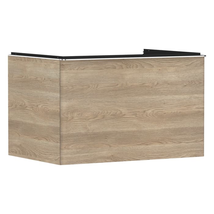 hansgrohe Xelu Q Waschtischunterschrank für Konsole 78 x 48,5 cm, 1 Schubkasten, Griff chrom