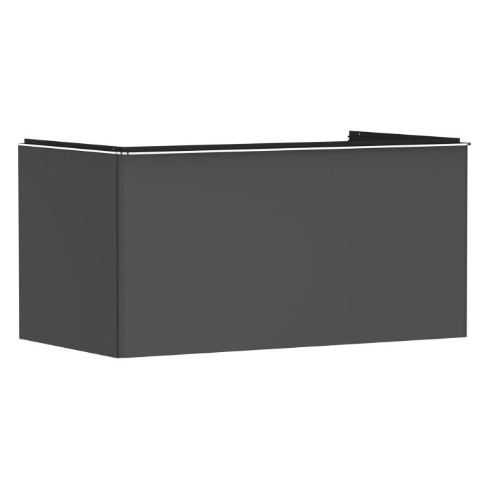 hansgrohe Xelu Q Waschtischunterschrank für Konsole 98 x 48,5 cm, 1 Schubkasten, Griff chrom