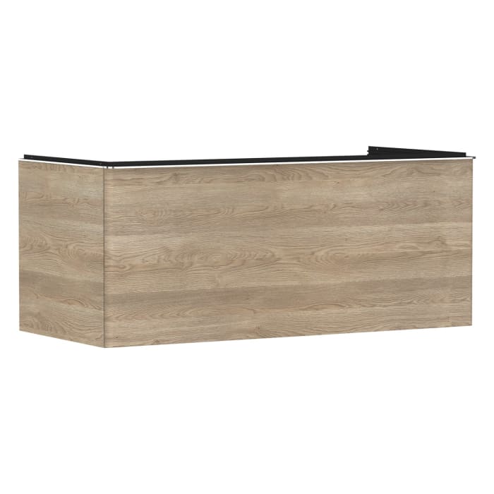 hansgrohe Xelu Q Waschtischunterschrank für Konsole 118 x 48,5 cm, 1 Schubkasten, Griff chrom