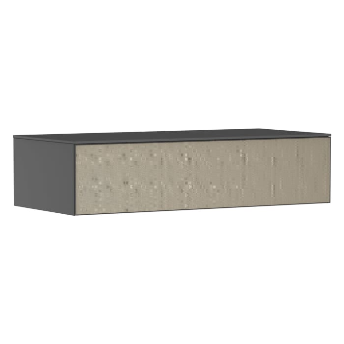 hansgrohe Xevolos E Sideboard 118 x 28,5 cm mit 1 Schubkasten und Abdeckplatte