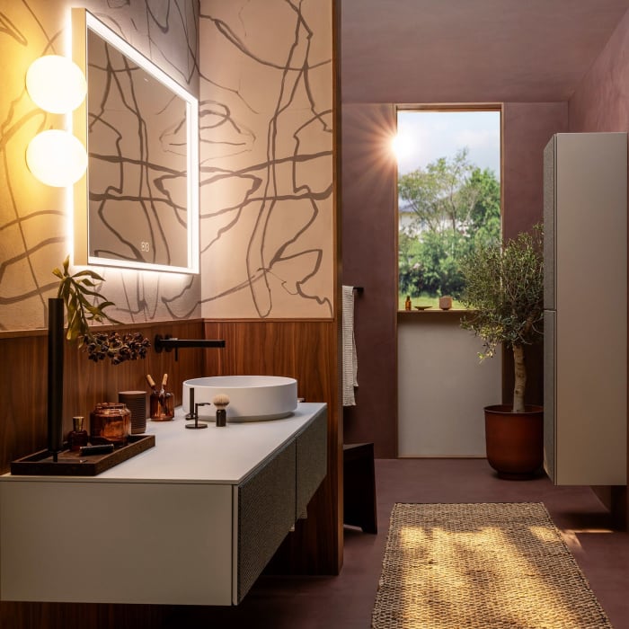 hansgrohe Xevolos E Hochschrank 40 x 176 cm 2 Türen Anschlag rechts