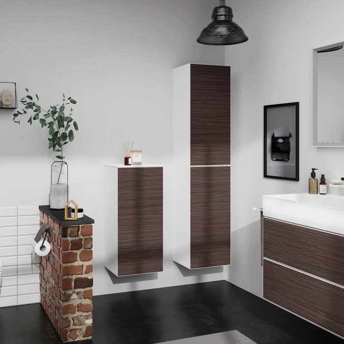 hansgrohe Xevolos E Hochschrank 40 x 176 cm 2 Türen Anschlag rechts