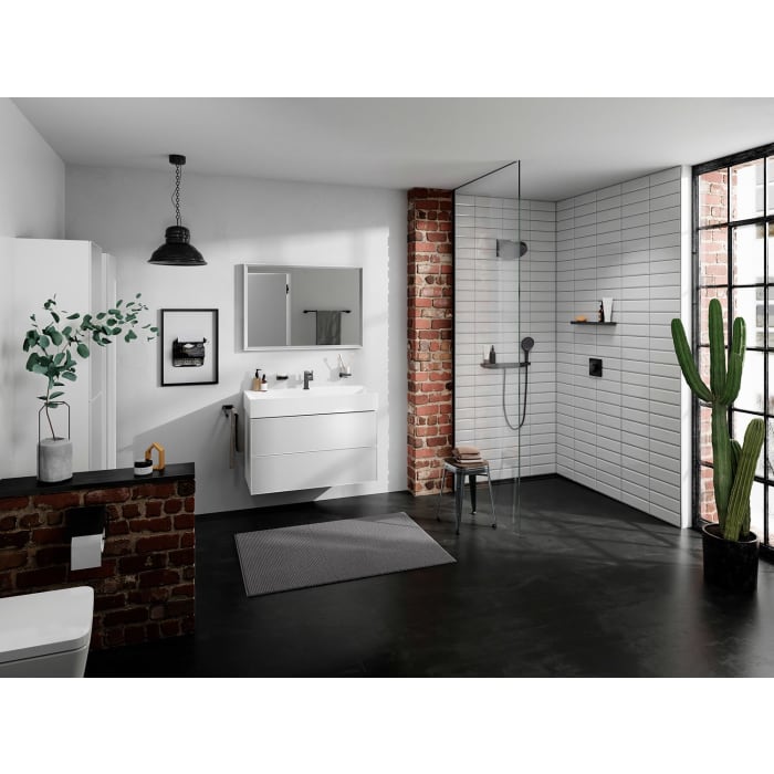 hansgrohe Xevolos E Hochschrank 40 x 176 cm 2 Türen Anschlag rechts