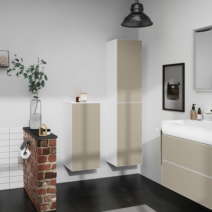 hansgrohe Xevolos E Hochschrank 40 x 176 cm 2 Türen Anschlag rechts