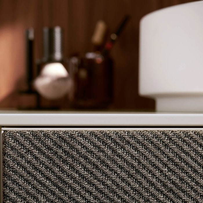 hansgrohe Xevolos E Waschtischunterschrank 137 x 27,5 cm mit 2 Schubkästen für Konsole und Aufsatzwaschtisch rechts