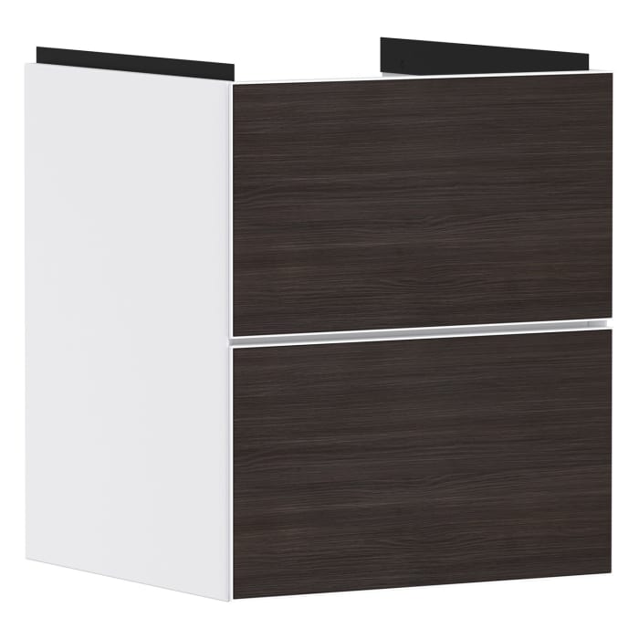 hansgrohe Xevolos E Waschtischunterschrank 48 x 47,5 cm mit 2 Schubkästen