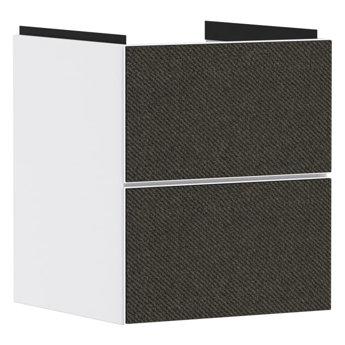 hansgrohe Xevolos E Waschtischunterschrank 48 x 55,5 cm mit 2 Schubkästen
