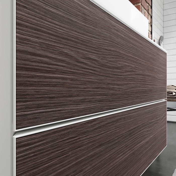 hansgrohe Xevolos E Waschtischunterschrank 98 x 55 cm mit 2 Schubkästen für Konsolen und Aufsatzwaschtisch