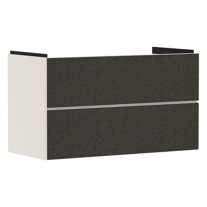 hansgrohe Xevolos E Waschtischunterschrank 98 x 57,5 cm mit 2 Schubkästen