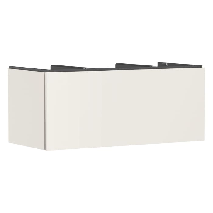 hansgrohe Xilesa E Waschtischunterschrank 118 cm mit 1 Auszug für Konsole mit Ausschnitt mittig
