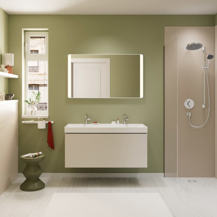 hansgrohe Xilesa E Waschtischunterschrank 118 cm mit 1 Auszug