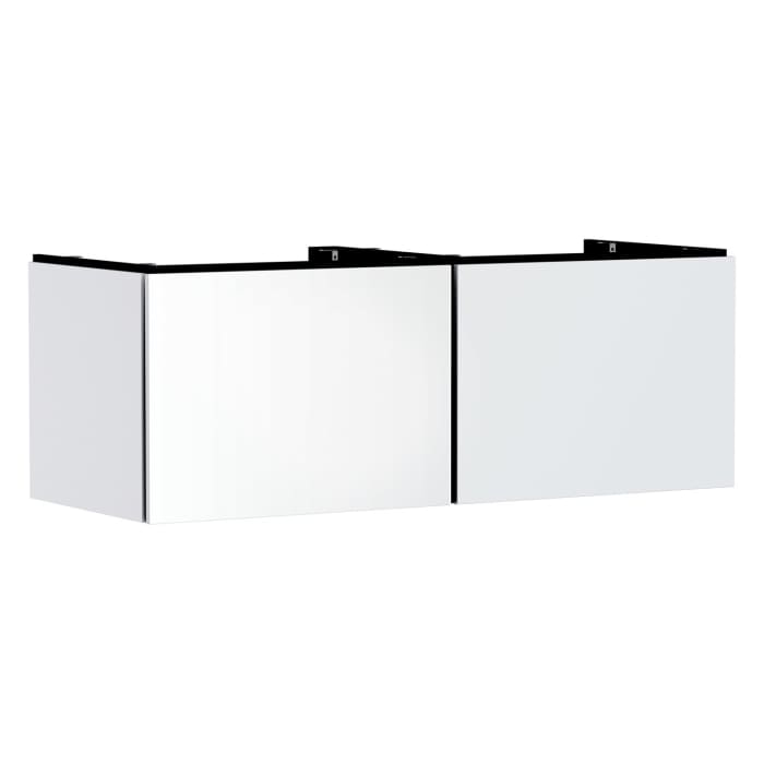 hansgrohe Xilesa E Waschtischunterschrank 137,5 cm mit 2 Auszügen für Konsole mit Ausschnitt