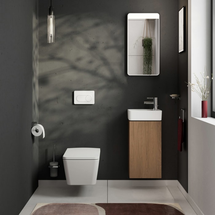 hansgrohe Xilesa E Waschtischunterschrank 34 cm mit 1 Tür, Türanschlag rechts