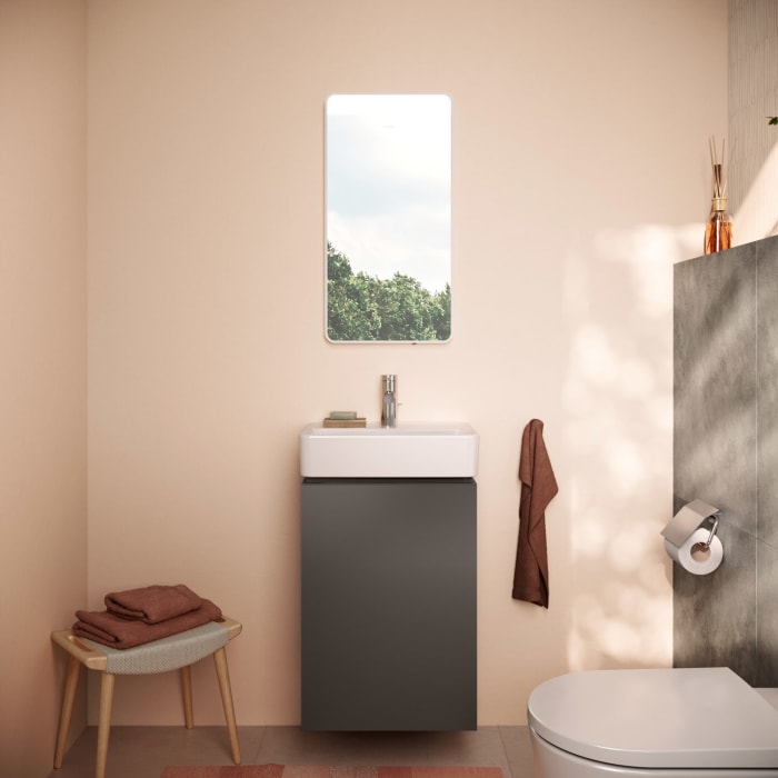 hansgrohe Xilesa E Waschtischunterschrank 43 cm mit 1 Tür, Türanschlag rechts