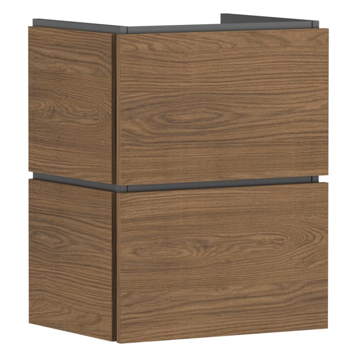 hansgrohe Xilesa E Waschtischunterschrank 48 cm mit 2 Auszügen