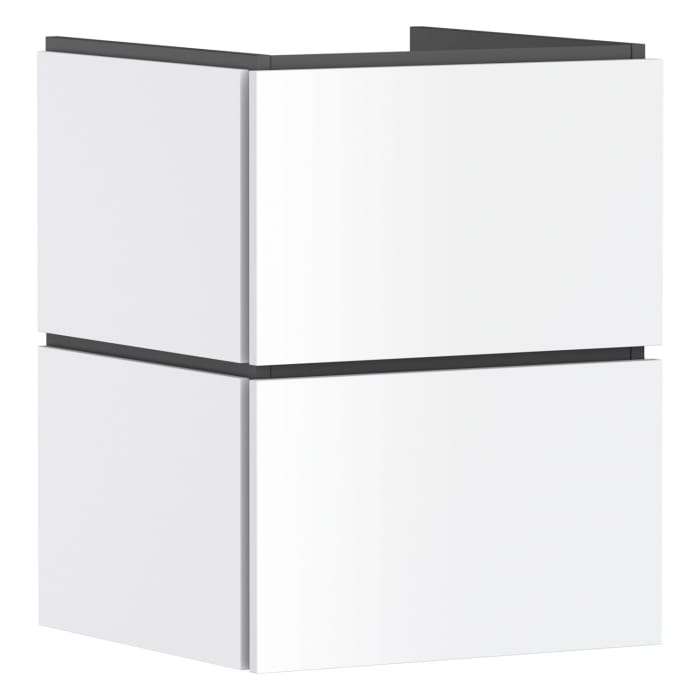 hansgrohe Xilesa E Waschtischunterschrank 48 cm mit 2 Auszügen