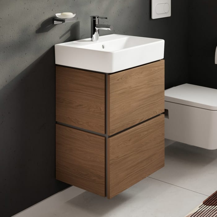 hansgrohe Xilesa E Waschtischunterschrank 48 cm mit 2 Auszügen