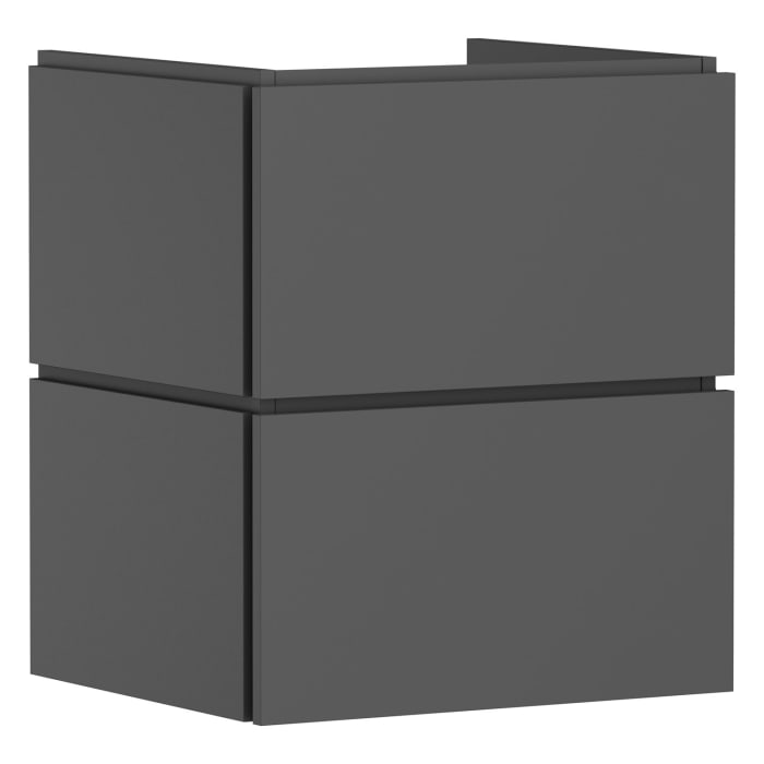 hansgrohe Xilesa E Waschtischunterschrank 53 cm mit 2 Auszügen