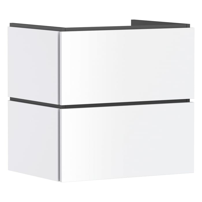 hansgrohe Xilesa E Waschtischunterschrank 63 cm mit 2 Auszügen