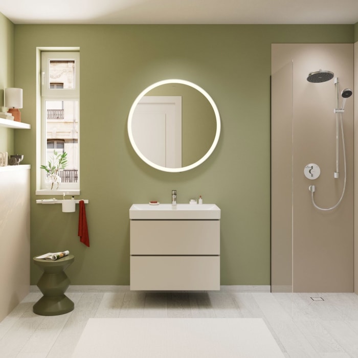 hansgrohe Xilesa E Waschtischunterschrank 78 cm mit 2 Auszügen