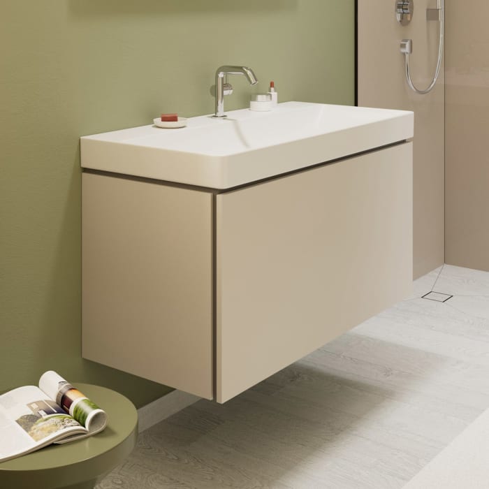 hansgrohe Xilesa E Waschtischunterschrank 98 cm mit 1 Auszug