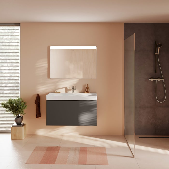 hansgrohe Xilesa E Waschtischunterschrank 98 cm mit 1 Auszug