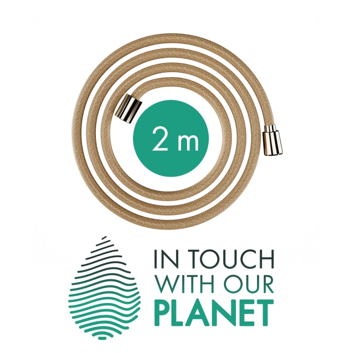 hansgrohe Designflex Textilbrauseschlauch 200 cm