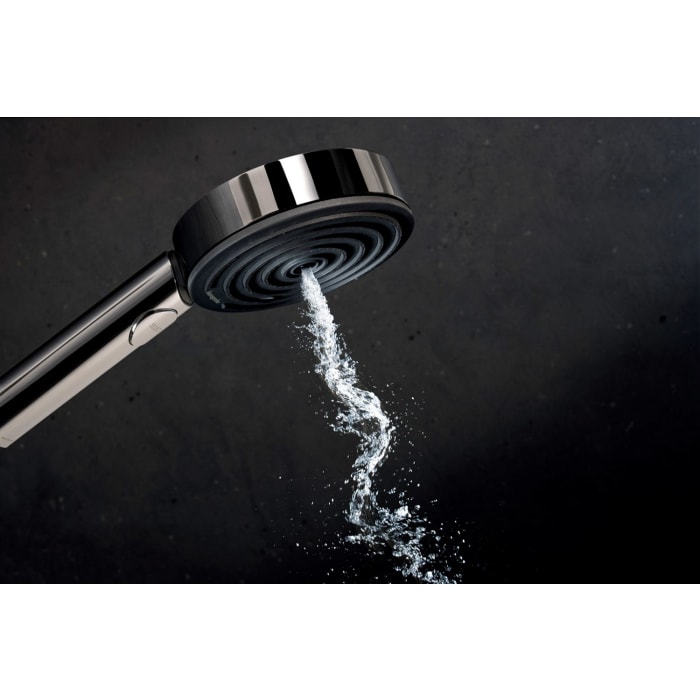 hansgrohe Pulsify Select S Brausesystem 105 3 Strahlarten Relaxation wassersparend, mit Ecostat Fine und Duschstange 65 cm