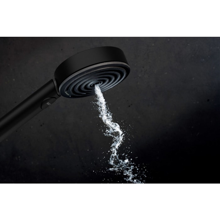 hansgrohe Pulsify Select S Brausesystem 105 3 Strahlarten Relaxation wassersparend, mit Ecostat Element und Duschstange 65 cm