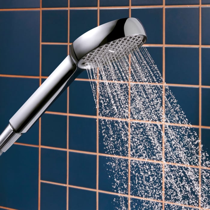 hansgrohe Activera Select S Brauseset 95 2 Strahlarten wassersparend mit Duschstange Varia 72 cm