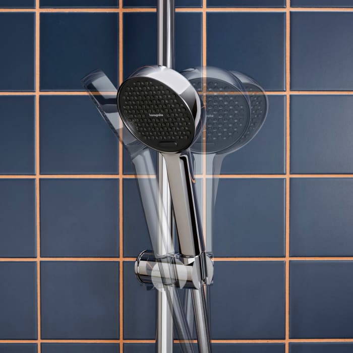 hansgrohe Activera Select S Brauseset 95 2 Strahlarten wassersparend mit Duschstange 90 cm
