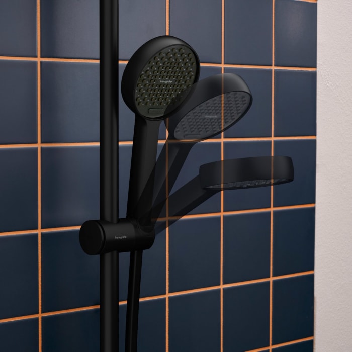 hansgrohe Activera Select S Brauseset 95 2 Strahlarten wassersparend mit Duschstange Varia 72 cm