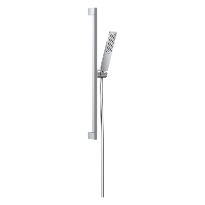 hansgrohe Pulsify E Brauseset 100 1 Strahlart mit Duschstange 65 cm, EcoSmart+