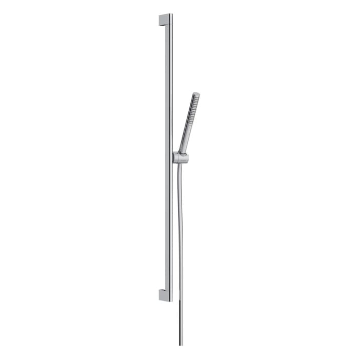 hansgrohe Pulsify S Duschset 100 1 Strahlart mit Duschstange 90 cm, EcoSmart+