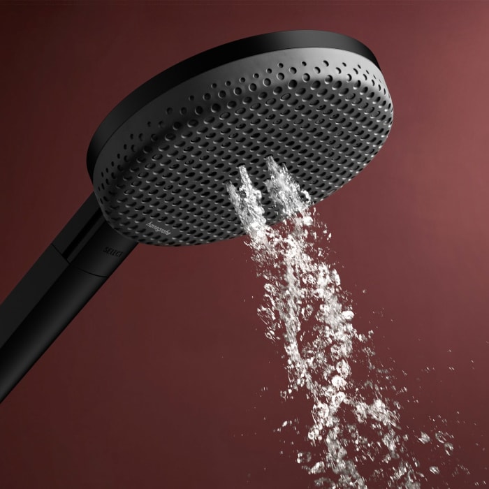 hansgrohe Raindance Alive Select S Brauseset 125 3jet EcoSmart mit Brausestange Unica E Puro 65 cm und Easy Slide Brausehalter