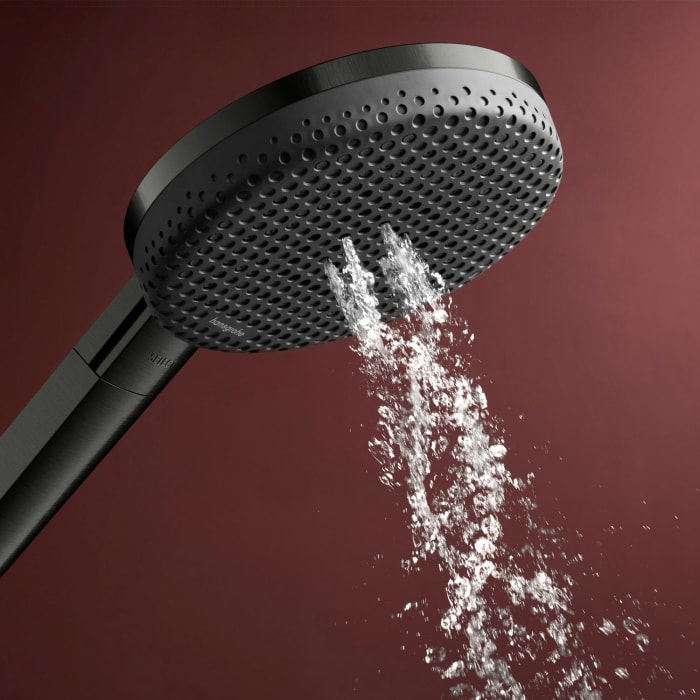 hansgrohe Raindance Alive Select S Brauseset 125 3jet EcoSmart mit Brausestange Unica E Puro 90 cm und Easy Slide Brausehalter