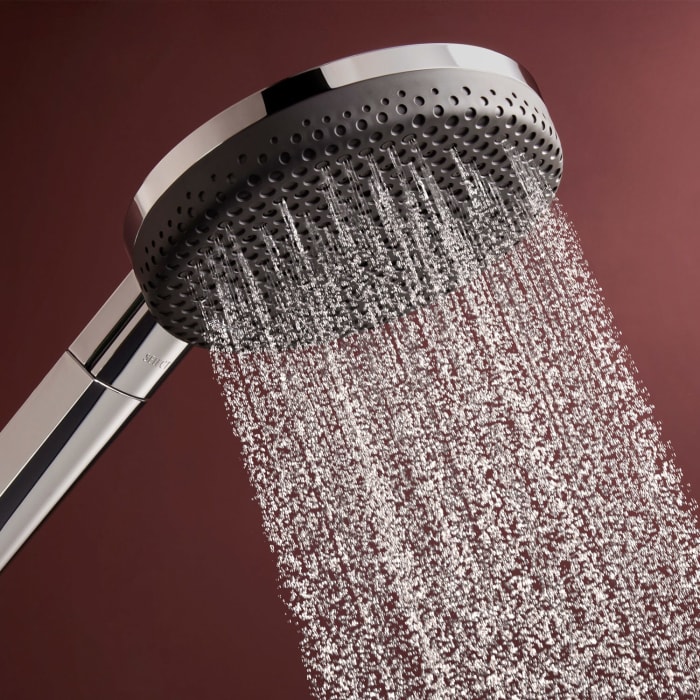 hansgrohe Raindance Alive Select S Brauseset 125 3jet EcoSmart mit Brausestange Unica E Puro 90 cm und Easy Slide Brausehalter