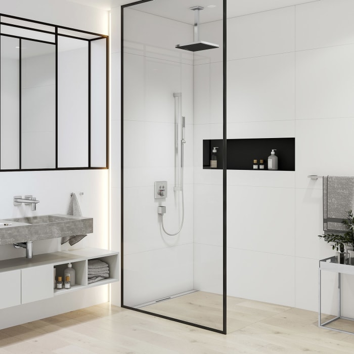 hansgrohe Deckenanschluss E 30 cm, eckig