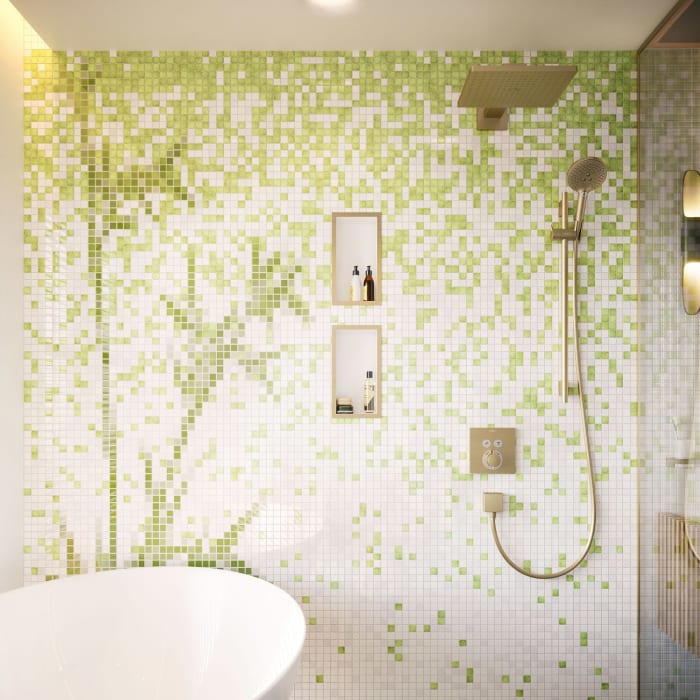 hansgrohe Raindance E Kopfbrause 300 1jet EcoSmart mit Brausearm