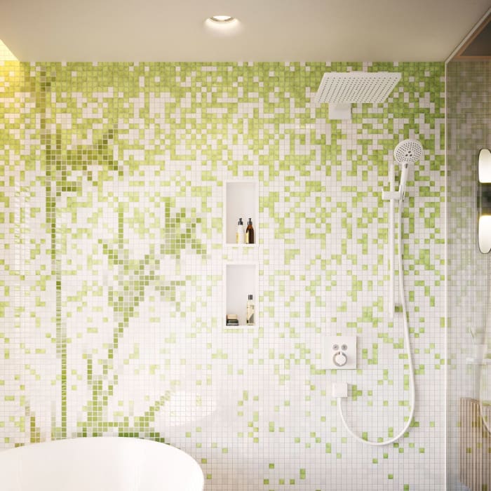 hansgrohe Raindance E Kopfbrause 300 1jet EcoSmart mit Brausearm