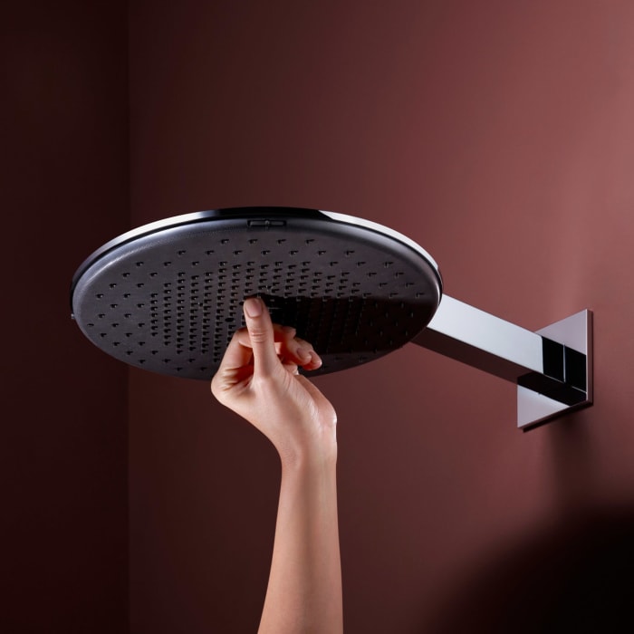 hansgrohe Raindance Alive S Kopfbrause 300 rund, 2 Strahlarten, mit Brausearm