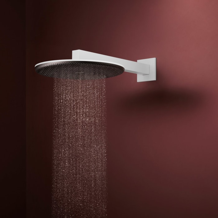 hansgrohe Raindance Alive S Kopfbrause 300 rund, 2 Strahlarten wassersparend, mit Brausearm