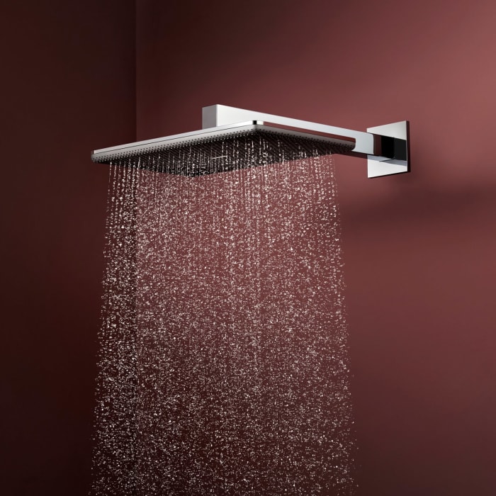 hansgrohe Raindance Alive Q Kopfbrause 210/340 softcube, 2 Strahlarten, mit Brausearm