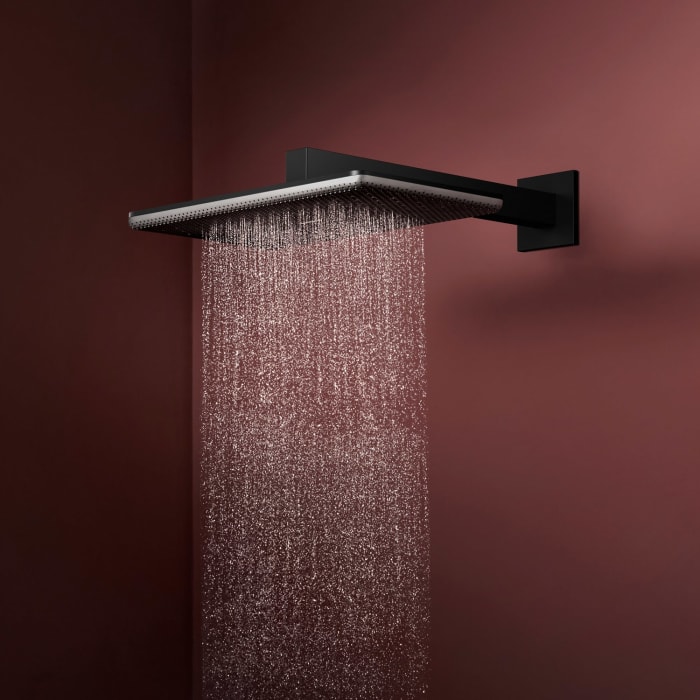 hansgrohe Raindance Alive Q Kopfbrause 210/340 softcube, 2 Strahlarten, mit Brausearm