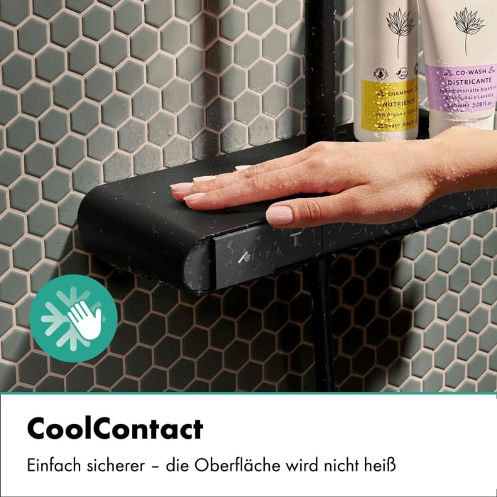 hansgrohe Activera S Duschsystem 240 1 Strahlart wassersparend mit ShowerTablet Select 360 Varia