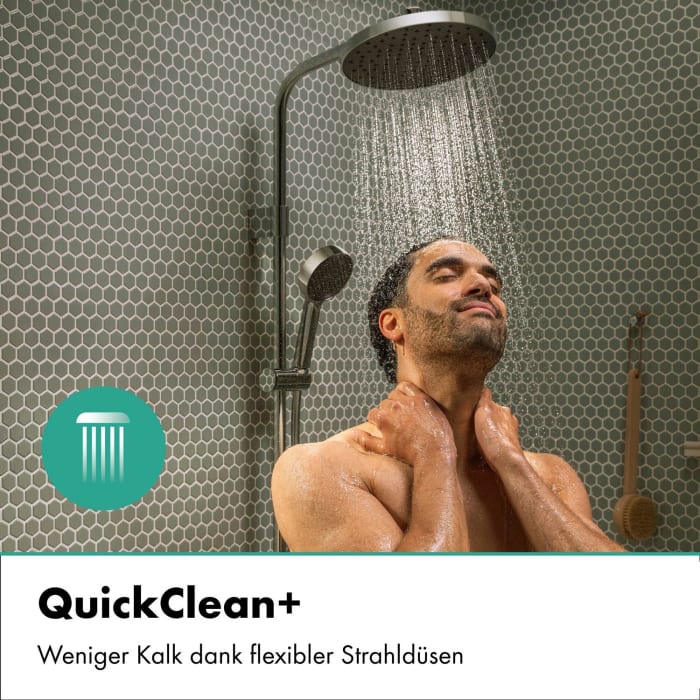 hansgrohe Activera S Duschsystem 240 1 Strahlart wassersparend+ mit ShowerTablet Select 360 Varia