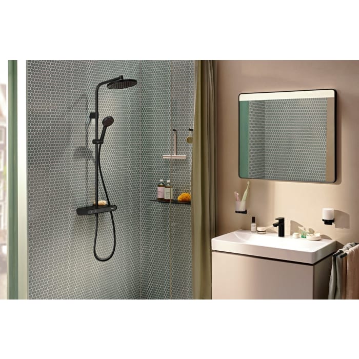 hansgrohe Activera S Duschsystem 240 1 Strahlart wassersparend mit ShowerTablet Select 360 Varia